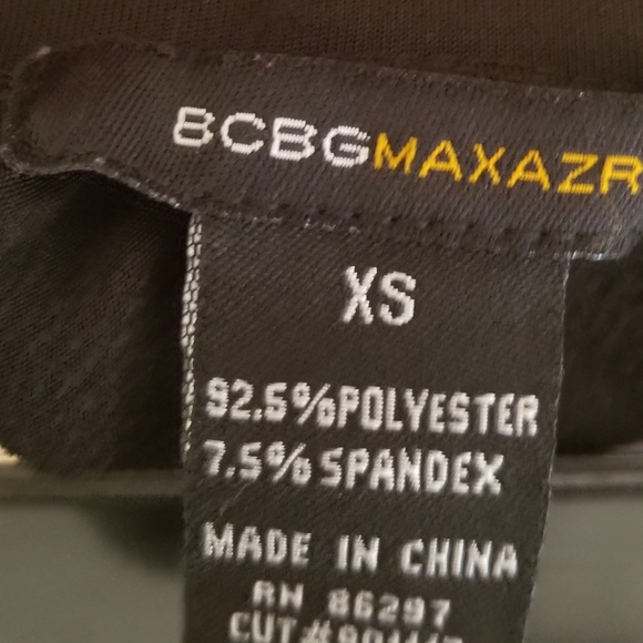 BCBG black flowy midi skirt xs - Picture 5 of 5